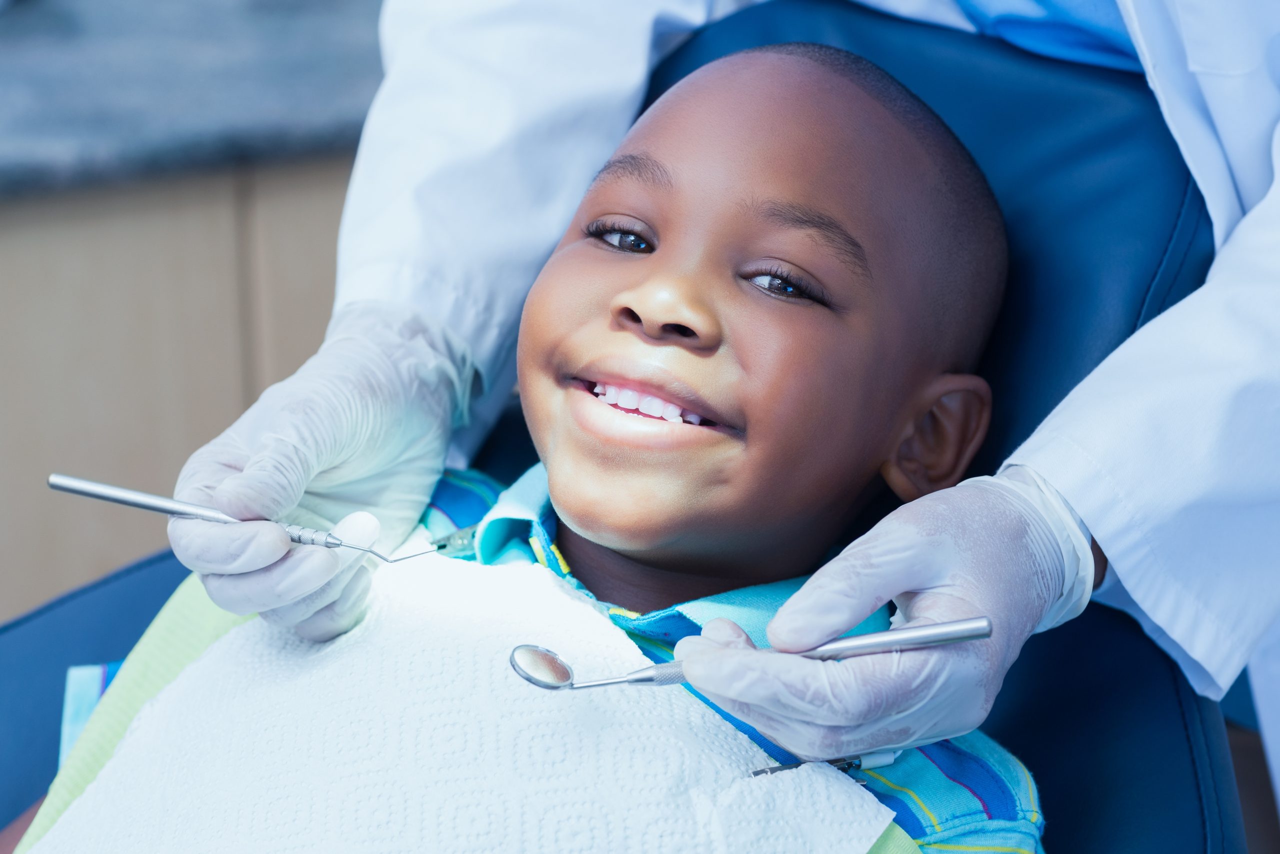 dental cleaning for child